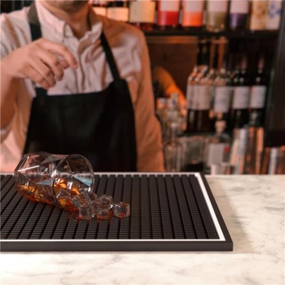 Premium Bar Mat 18in x 12in 1cm Thick Durable and Stylish Service Bar Mat - Picture 3 of 7